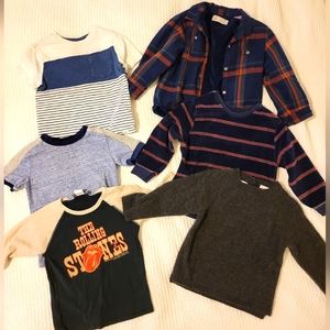 3T Boys Shirt and Sweater Bundle